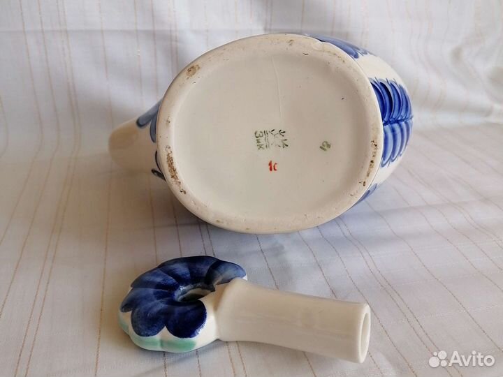 Штоф Петух зик фаянс СССР