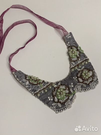 Воротник ручной работы