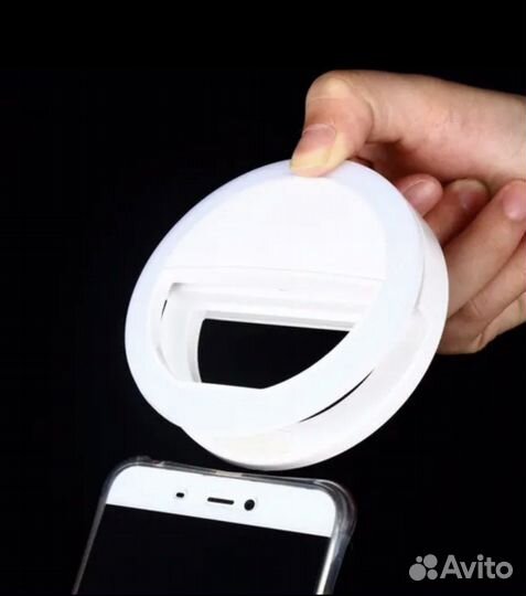 Мини кольцевая лампа для селфи