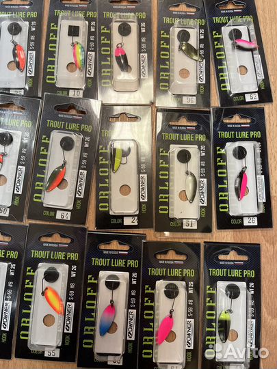 Форелевые блесна Ручной работы