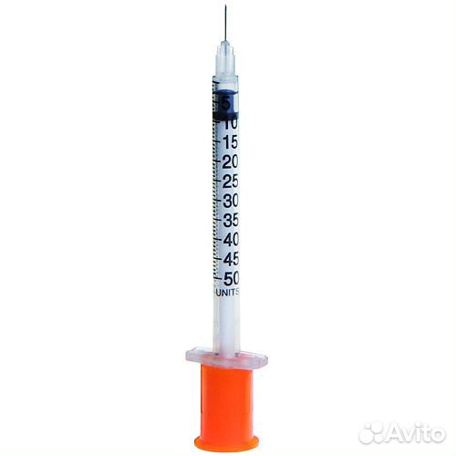 Шприц 0,5мл. Инсулин. U - 100 (3-х) SFM, Германия