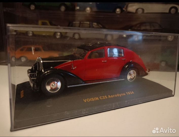 Модель Voisin C25. Ambassade1934. ixomuseum1:43