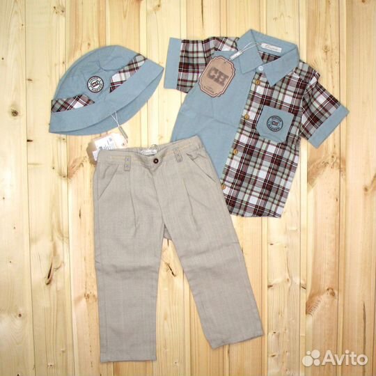 Новые нарядные летние костюмчики, рост 80-92