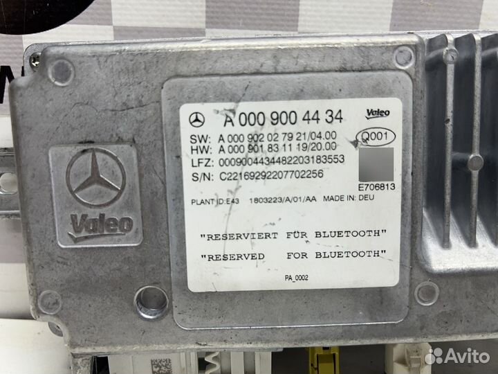 Блок Bluetooth Mercedes CLA C118 A0009004434