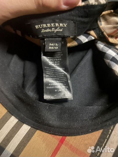 Кепка burberry