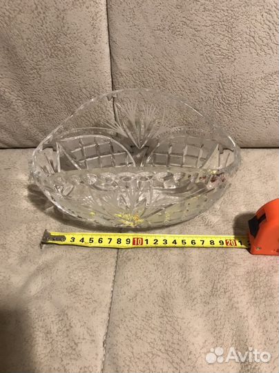 Хрустальная посуда салатники