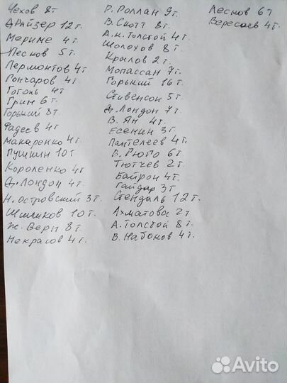 Собрание сочинений русских и зарубежных писателей