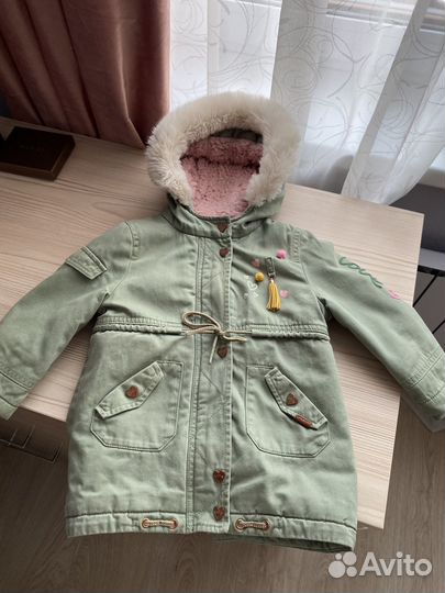 Куртка-парка для девочки Mothercare 86 демисезон