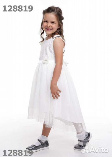 Новое платье clever д/дев, 92-98