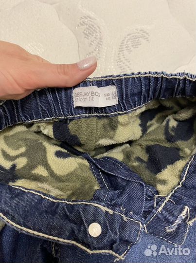 Джинсы для мальчика 122