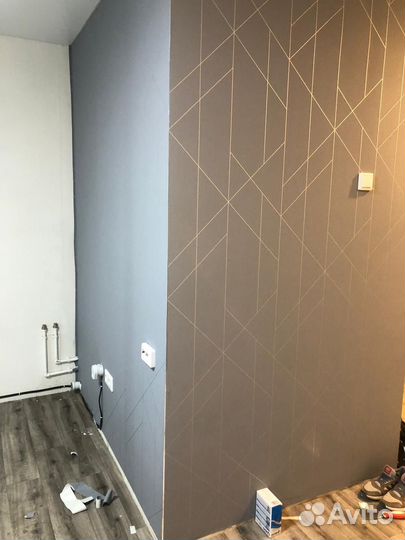 Поклейка обоев укладка линолиума