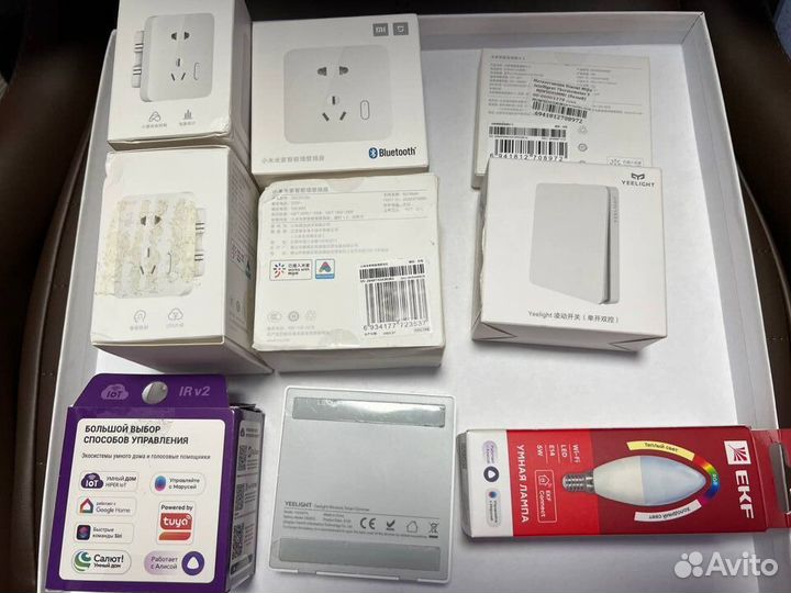 Xiaomi / Hiper / Yeelight - лампочки / выключатели