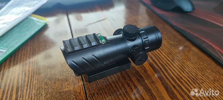 Коллиматорный прицел Marcool acog Custom 1x30 BK