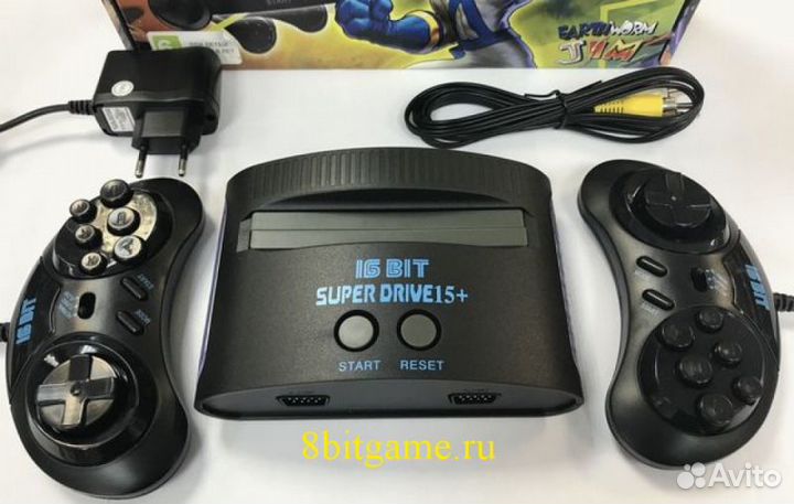 Sega Super Drive Earthworm Jim (140-in-1)