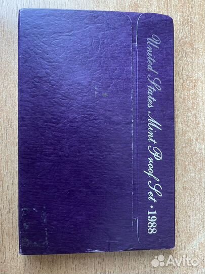 США Годовой набор 1988 пруф