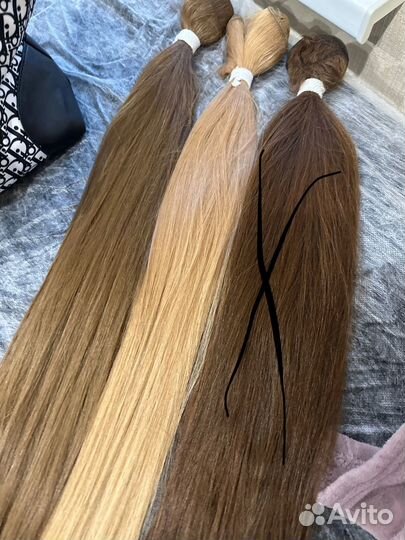 Наращивание волос, модель