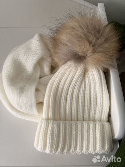 Шапка и снуд для девочки