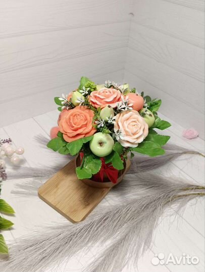 Мыльные букеты