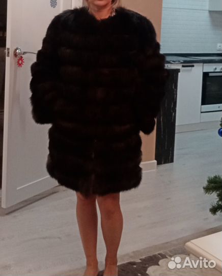 Шуба-трансформер из песца