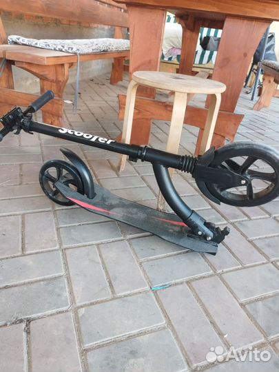 Самокат взрослый 120 кг