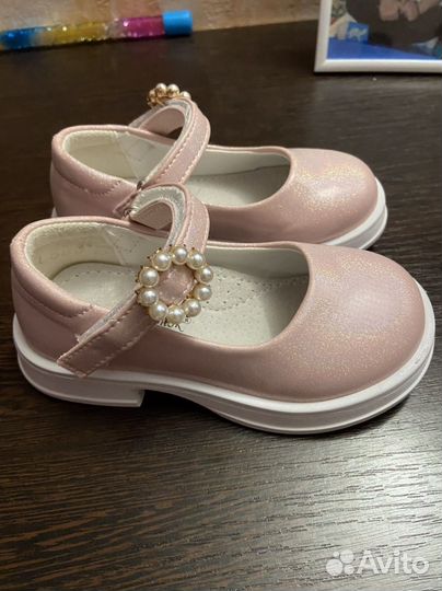 Туфли для девочки 24 25 размер