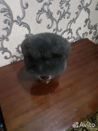 Шапка норковая женская