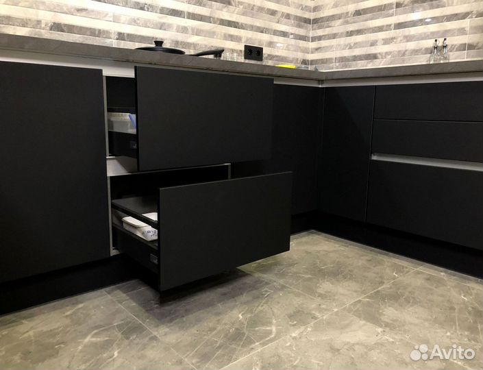 Современная кухня на заказ мдф фасады