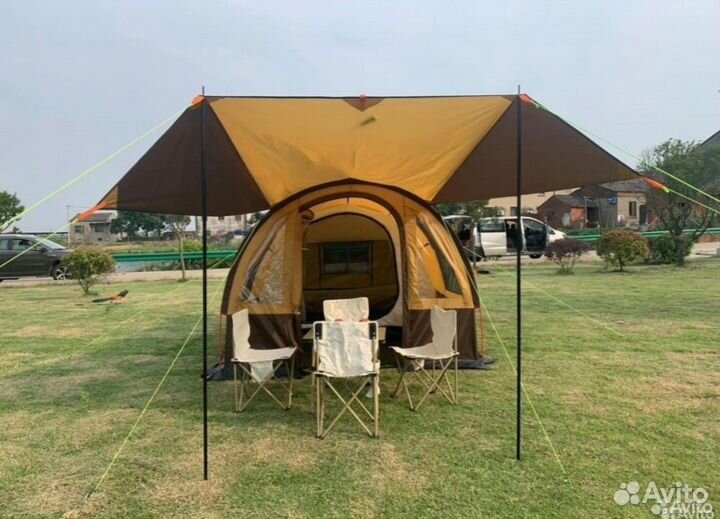 6-местная палатка с тамбуром 1800-6