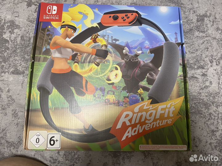 Полный набор ring fit adventure для nintendo