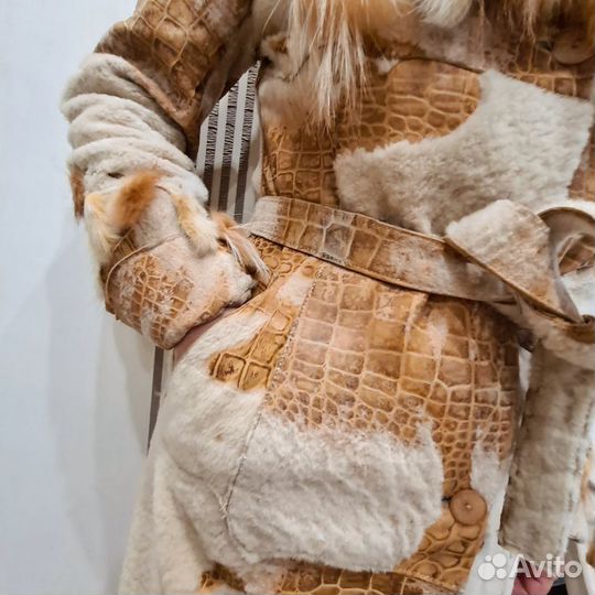 Пальто женское демисезонное 44 46 длинное