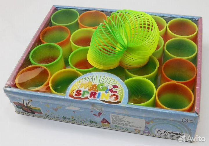 Пружинка Радуга 6,5*6,5