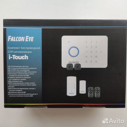 Комплект беспроводной GSM сигнализации Falcon Eye
