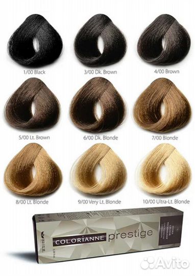 Краска для волос brelil