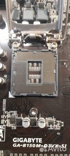 1151 v1 Gigabyte GA-B150M-D3VX-SI отправлю