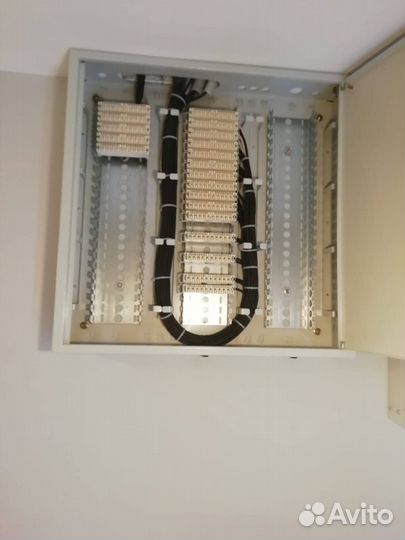 Монтаж скс, видеонаблюдение, волс