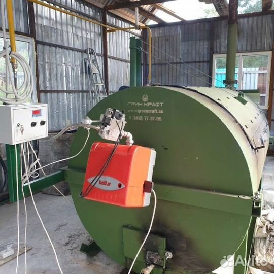 Крематор для уничтожения биологических отходов