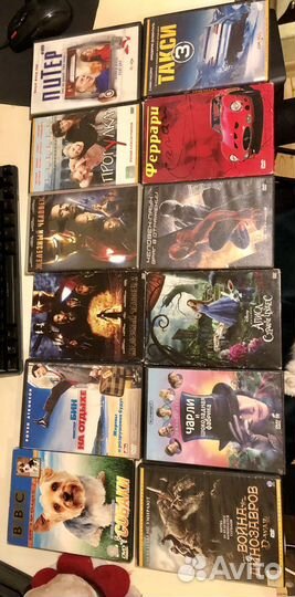 DVD мультики и фильмы