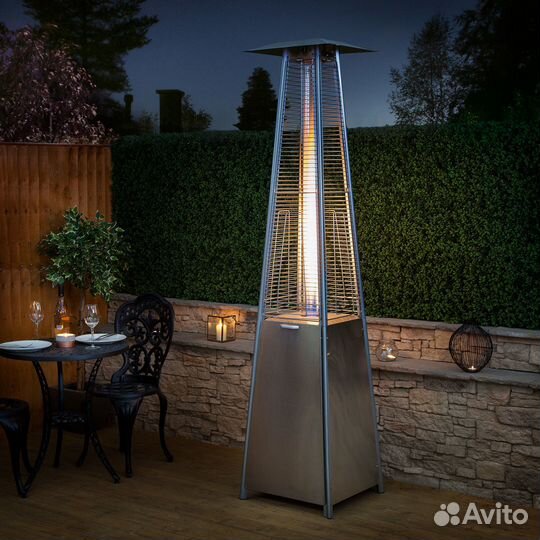 Газовый уличный обогреватель пирамида