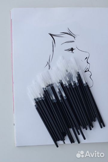 Одноразовая кисть-аппликатор, 50шт