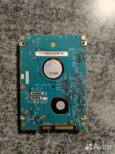 Жесткий диск Fujitsu 166 gb 2.5