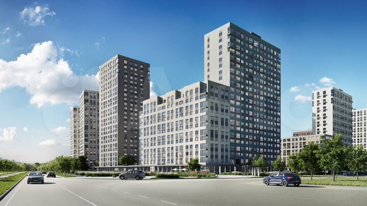 1-к. квартира, 36 м², 6/25 эт.