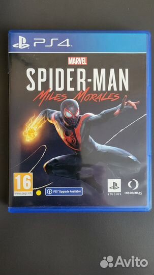 Spider man miles morales ps4 диск