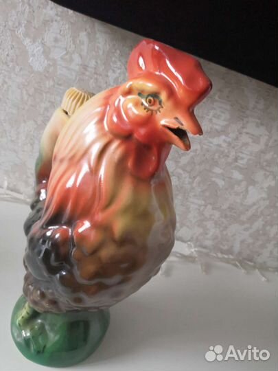 Петушок штоф-графин, фарфор СССР