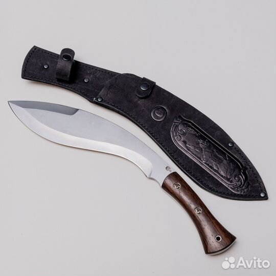Нож Мачете-5 Кукри - сталь 65х13, рукоять венге