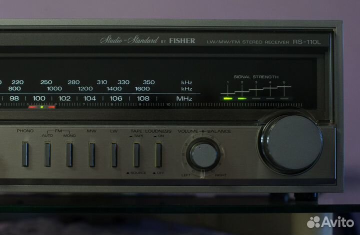 Винтажный ресивер Fisher RS-110L
