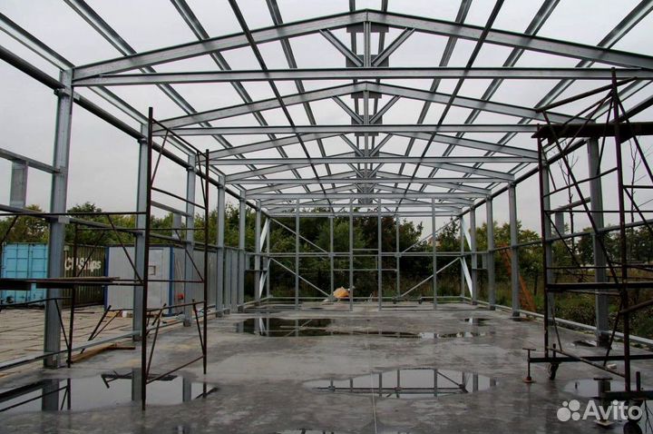 Строительство быстровозводимых цехов, арт. CQfYm 5