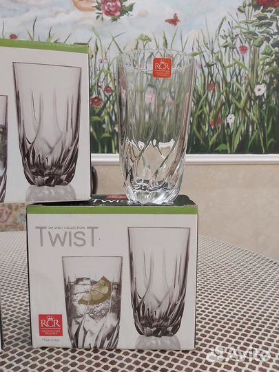 Бокалы доя коктейлей Twist Италия 6шт