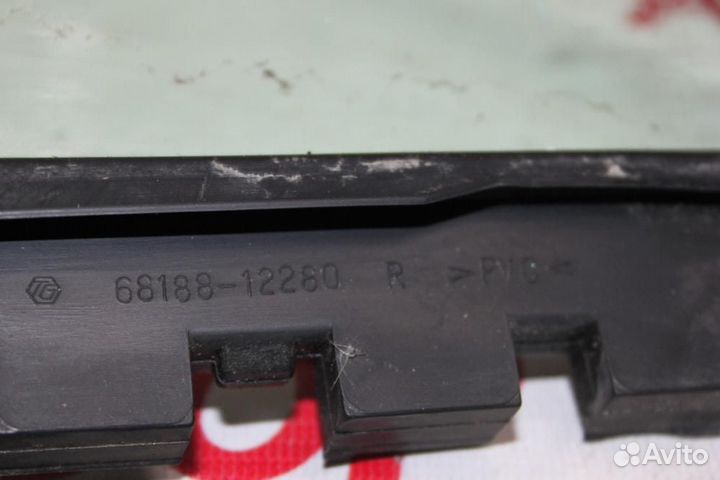 Стекло двери задней правой для Toyota Corolla 9