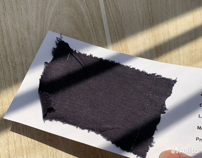 Ткань трикотаж натуральный, из итальянского хлопка