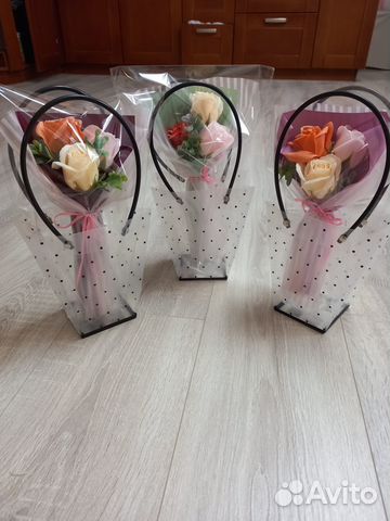 Мыльные цветы выпускной